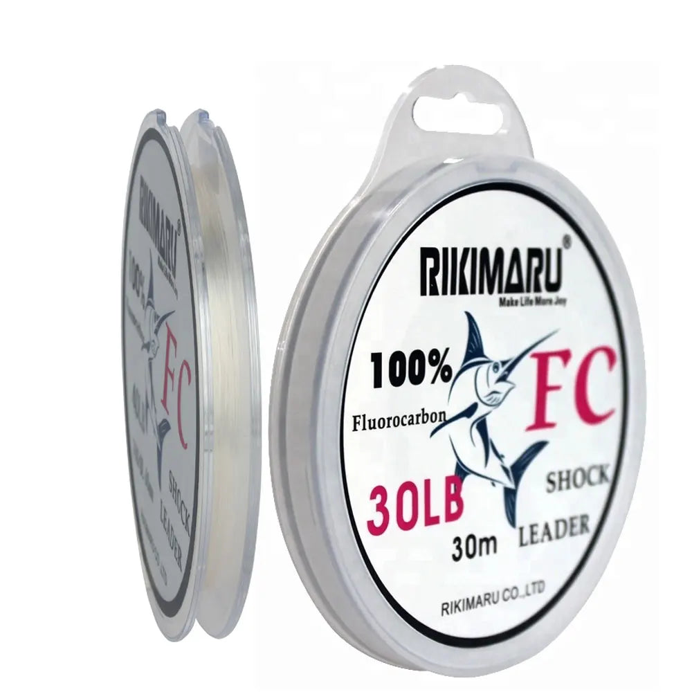 RIKIMARU FLUORO CARBON 30lb 30m/0.55mm 30lb