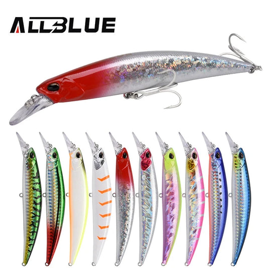All Blue Casting Fishing Lure 38grams