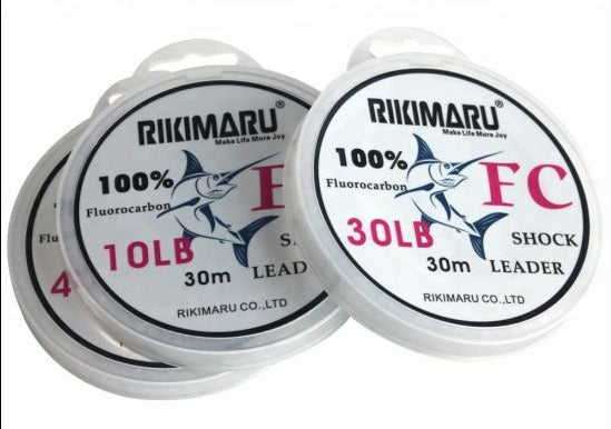 RIKIMARU FLUORO CARBON  50lb 30m/0.68 50lb